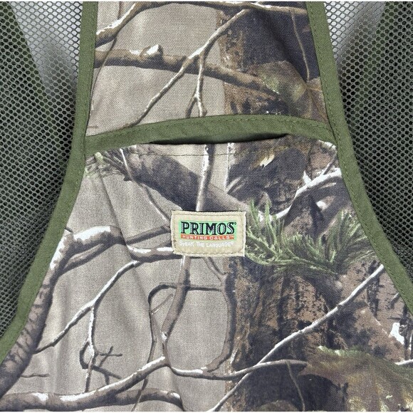 Men’s Primos Camo Real Tree Camo Hunting Vest / Size 2XL / 3XL - Picture 6 of 9